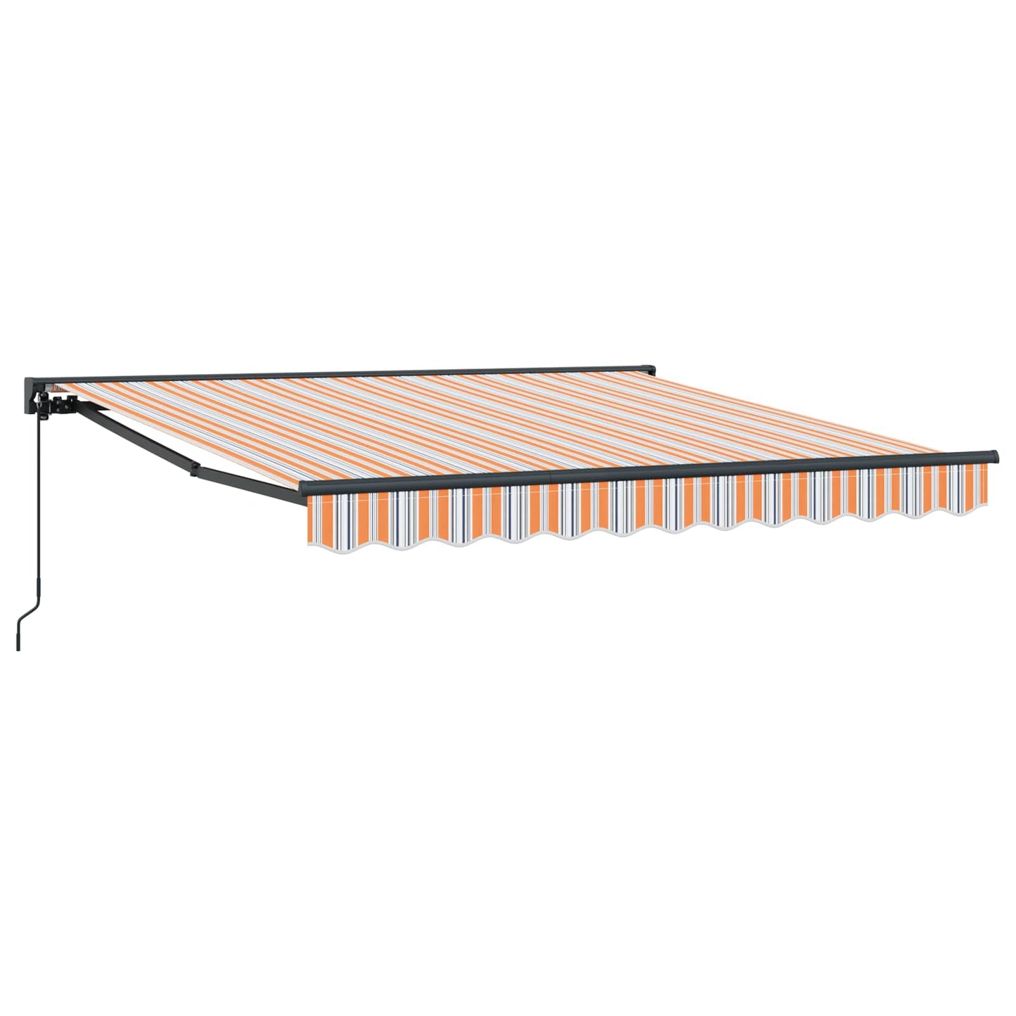 Tenda Retrattile Blu e Arancione 350 x 250 cm