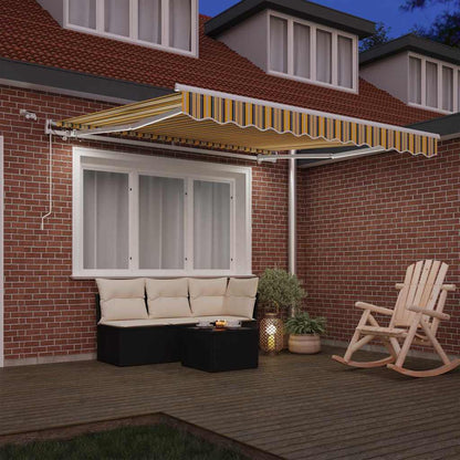 Tenda retrattile Multicolore 350 x 250 cm Poliestere | homemem39