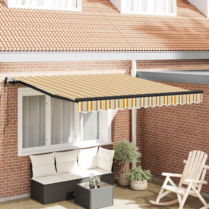 Tenda Retrattile Multicolore 350 x 250 cm Tessuto - homemem39