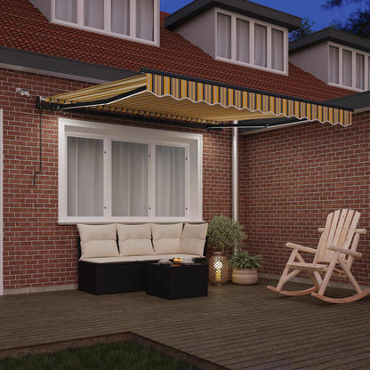 Tenda retrattile Multicolore 350 x 250 cm Poliestere | homemem39