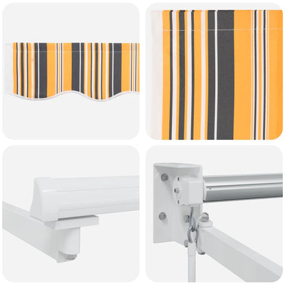 Tenda retrattile Multicolore 350 x 250 cm | homemem39
