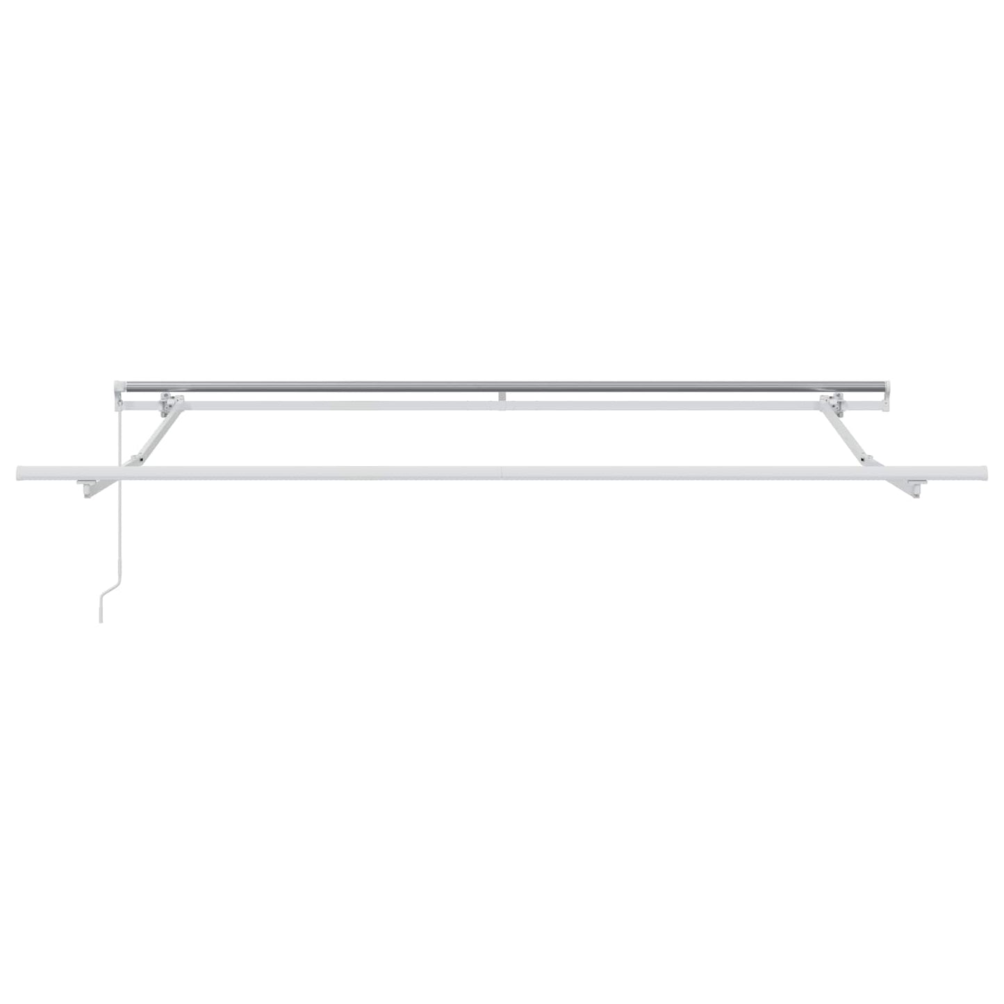 Tenda retrattile Nero 350 x 250 cm Poliestere e Alluminio | homemem39