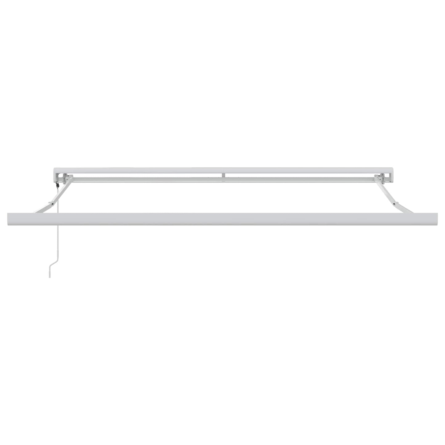 Tenda retrattile Nero 350 x 250 cm Tessuto e Metallo | homemem39