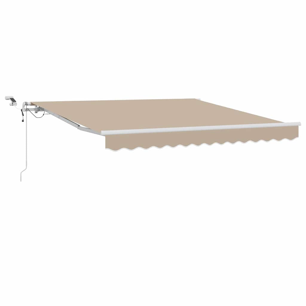 Tenda retrattile Beige 350 x 250 cm Poliestere | homemem39