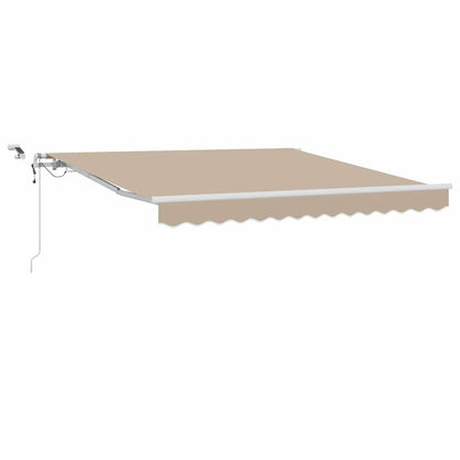 Tenda retrattile Beige 350 x 250 cm Poliestere | homemem39