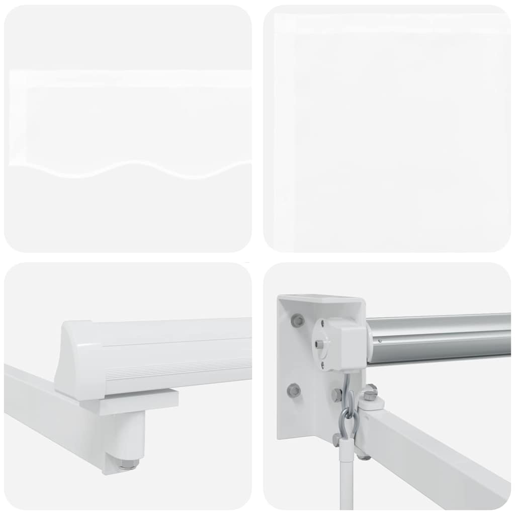 Tenda retrattile Bianco 350 x 250 cm | homemem39