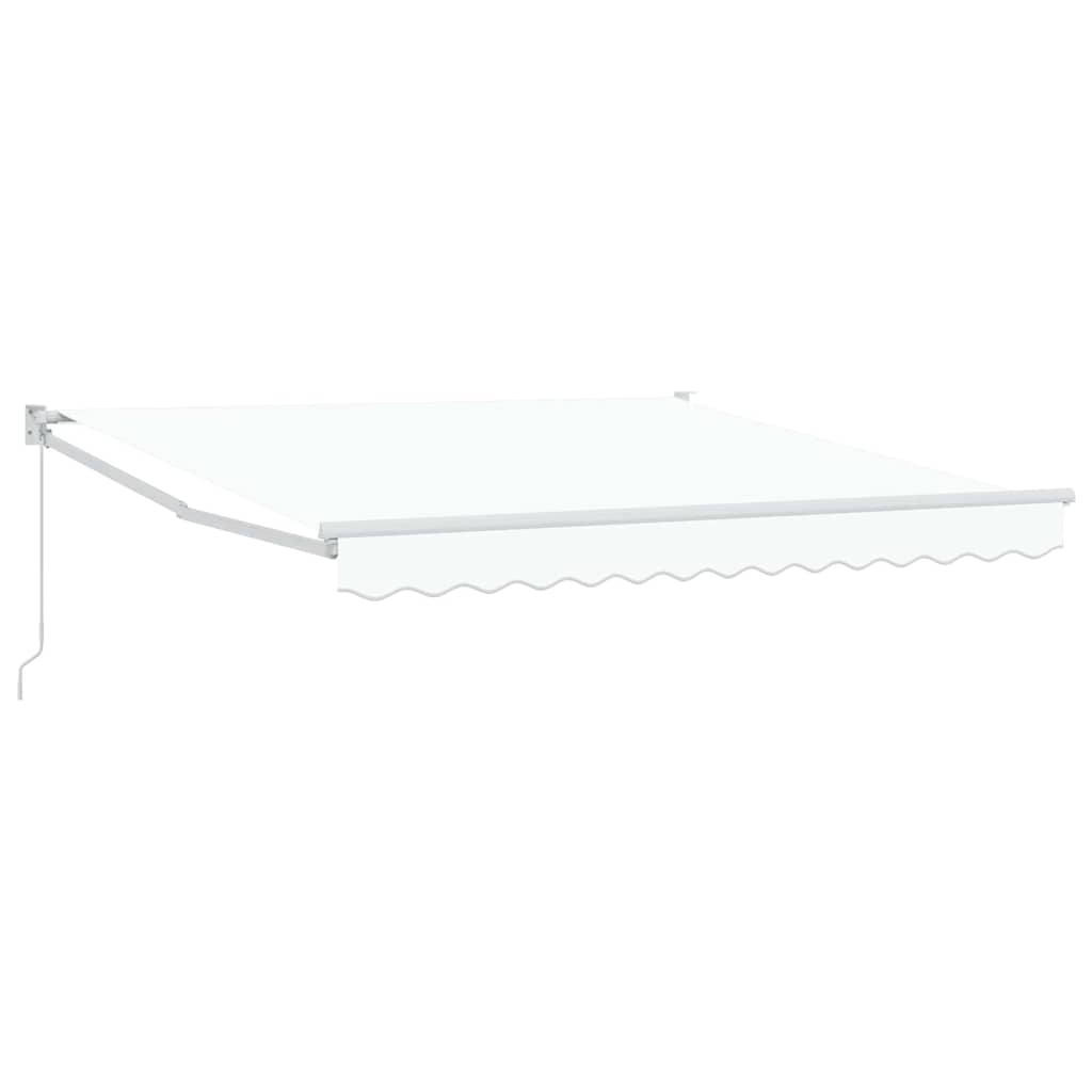 Tenda retrattile Bianco 350 x 250 cm | homemem39