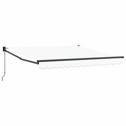 Tenda retrattile Bianco 350 x 250 cm | homemem39
