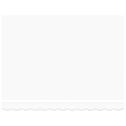 Tenda da Sole Bianco 350 x 250 x 165 cm Poliestere e Alluminio