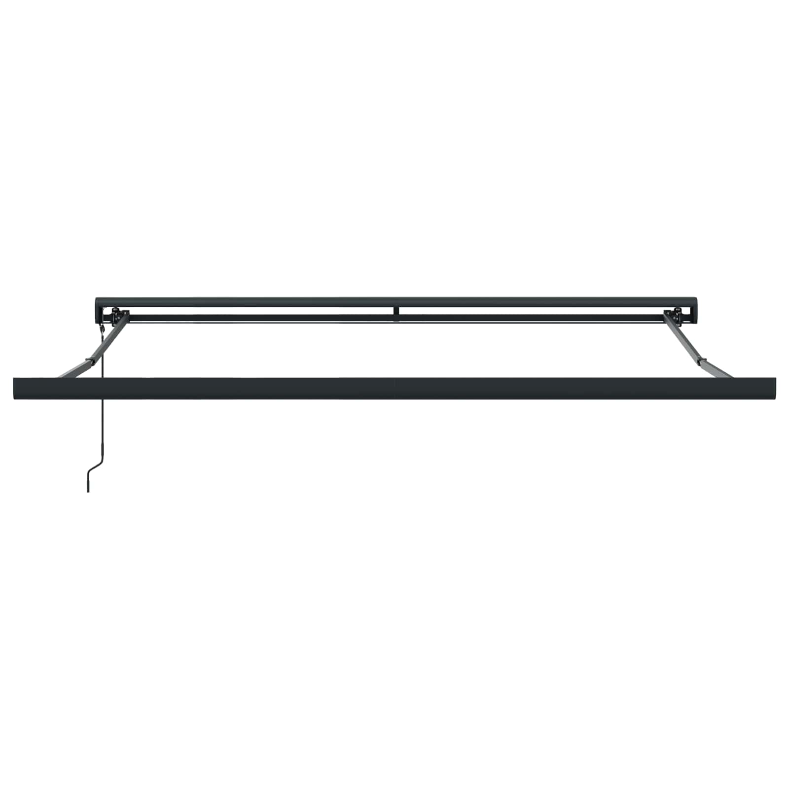 Tenda retrattile Bianco 350 x 250 x 165 cm Tessuto e Metallo | homemem39