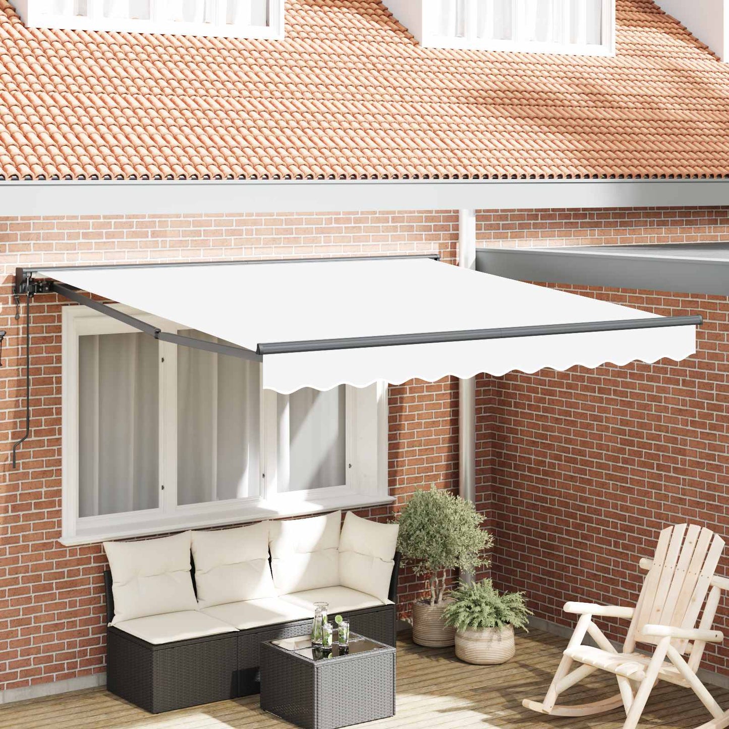 Struttura della tenda Bianco 350 x 250 cm | homemem39