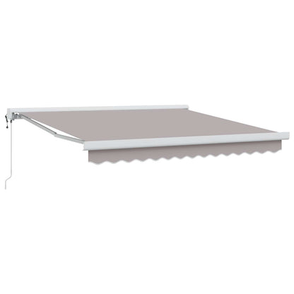 Tenda retrattile Grigio Chiaro 350 x 250 x 165 cm | homemem39