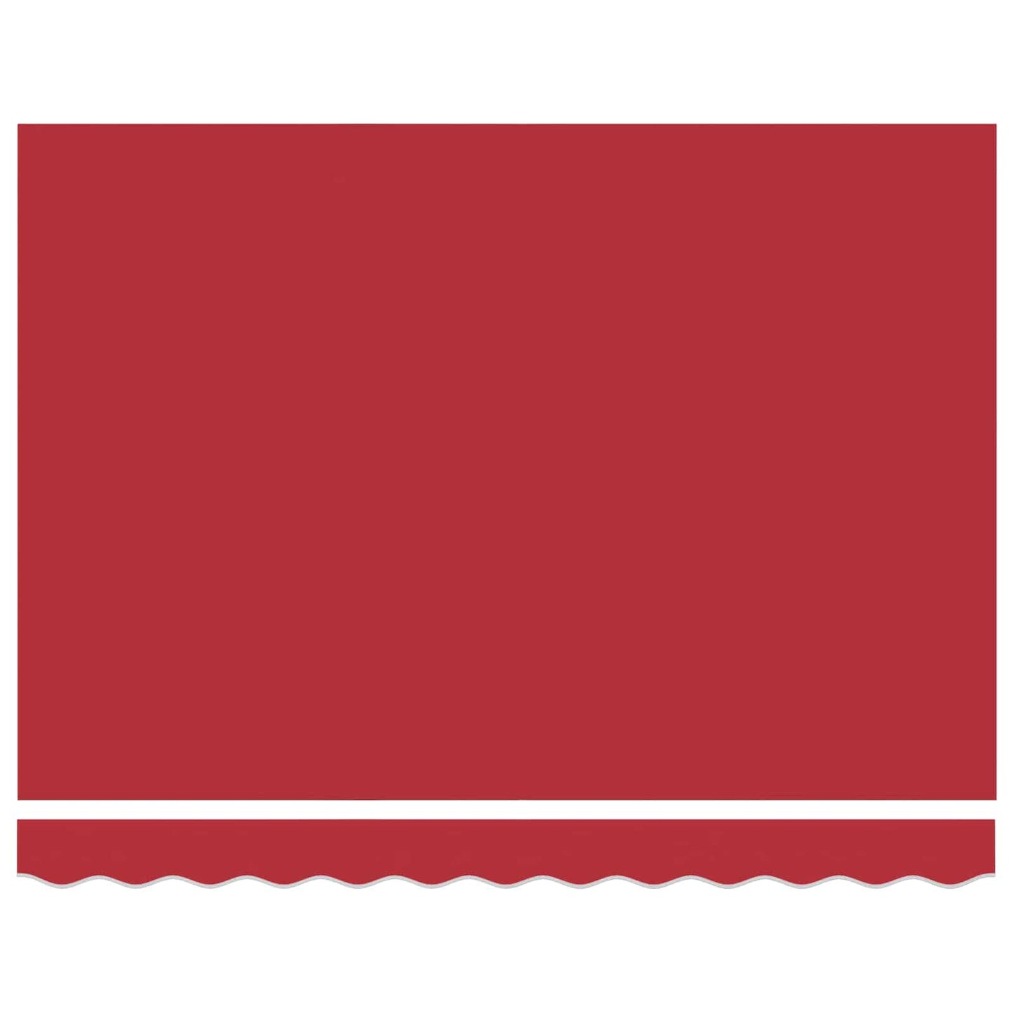 Tenda Retrattile Rosso 350 x 250 cm Tessuto