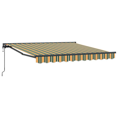 Struttura della tenda Verde e Giallo 350 x 250 cm | homemem39