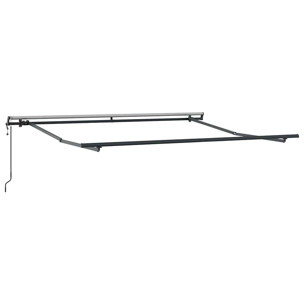 Tenda Retrattile Verde e Bianco 350 x 250 cm | homemem39