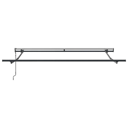 Tenda Retrattile Verde e Bianco 350 x 250 cm | homemem39