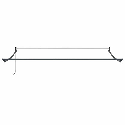 Tenda Retrattile Verde e Bianco 350 x 250 cm | homemem39