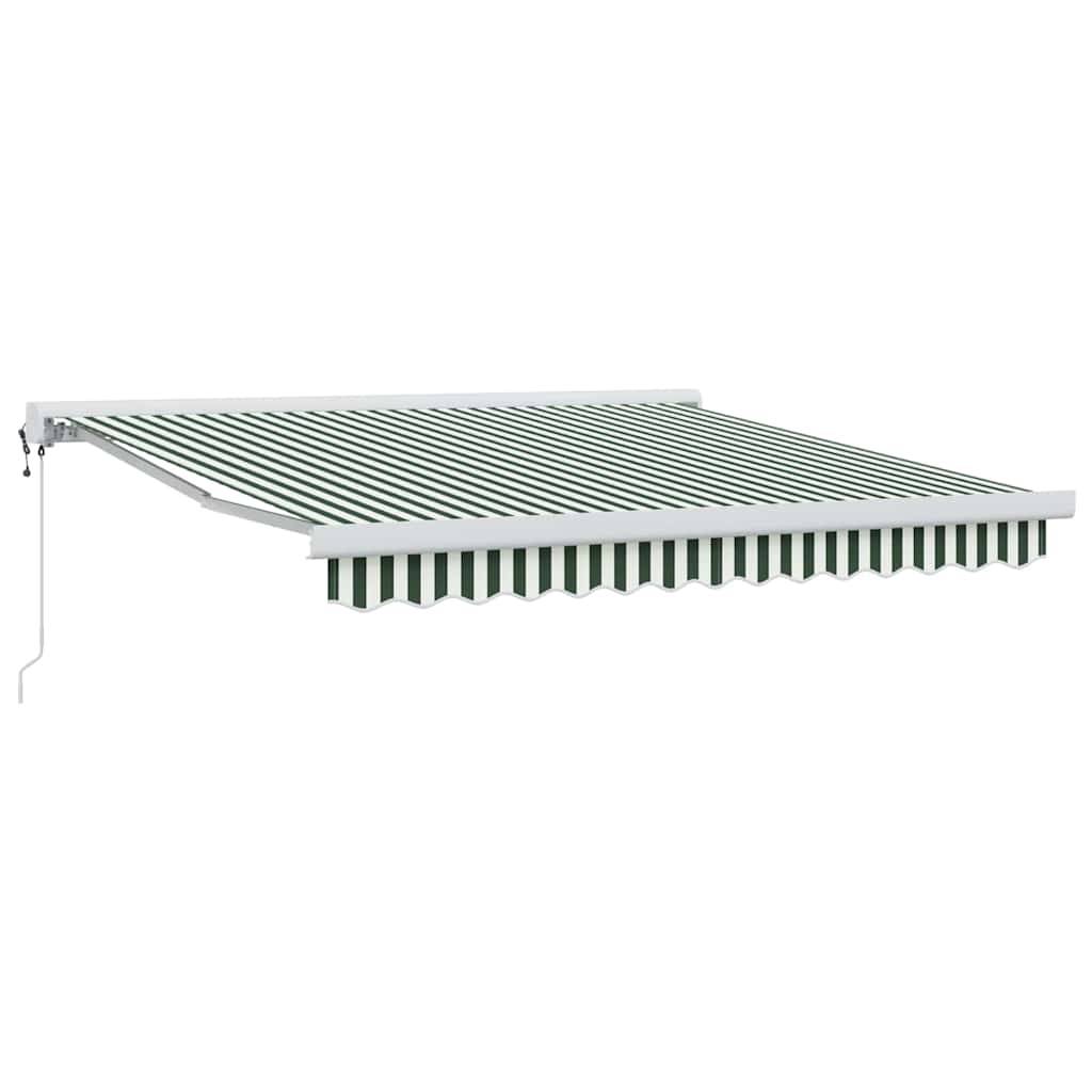 Tenda da Sole Verde e Bianco 350 x 250 x 165 cm | homemem39
