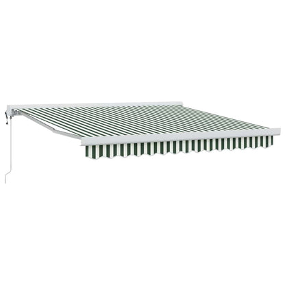 Tenda da Sole Verde e Bianco 350 x 250 x 165 cm | homemem39