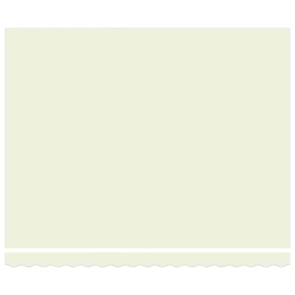 Tenda Retrattile Crema 400 × 300 cm Poliestere e Metallo