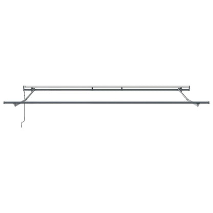 Tenda retrattile arancione e marrone 400 × 300 cm