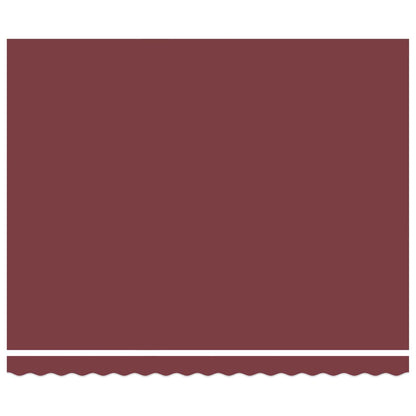 Tenda Retrattile Borgogna 400 × 300 cm Poliestere e Metallo