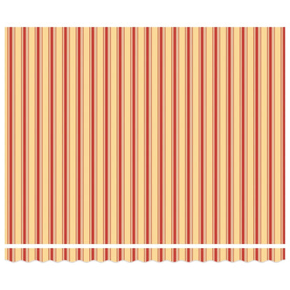 Tenda retrattile Giallo e Arancione 400 × 300 cm Poliestere | homemem39