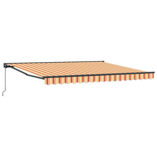 Tenda Retrattile Multicolore 400 × 300 cm Poliestere e Metallo