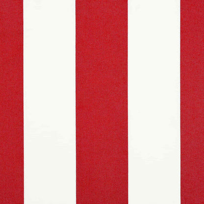 Tenda Retrattile Rosso e bianco 400 × 300 cm Poliestere - homemem39