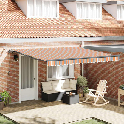 Tenda retrattile Multicolore 400 × 300 cm Poliestere | homemem39