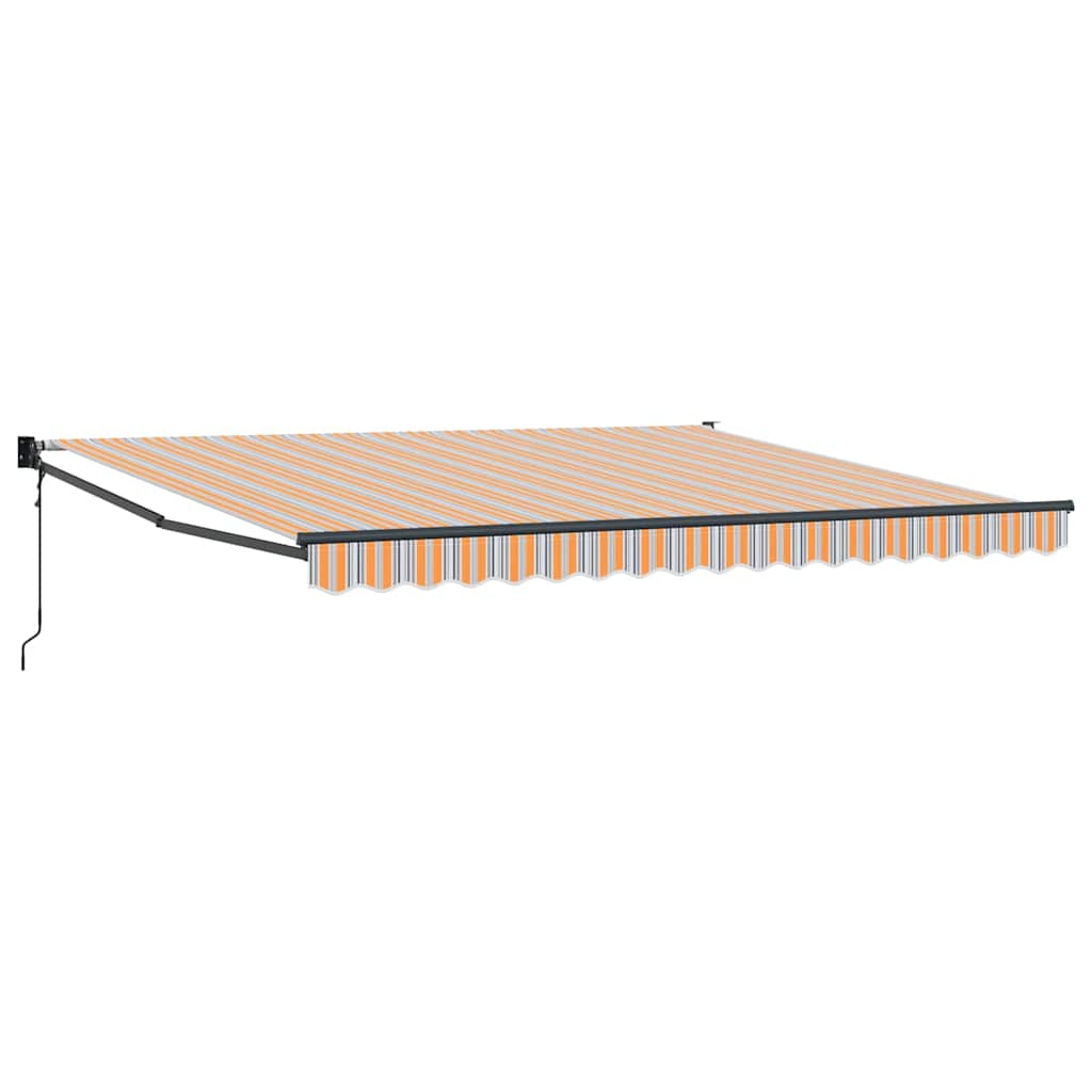Tenda retrattile Multicolore 400 × 300 cm Poliestere e Metallo | homemem39