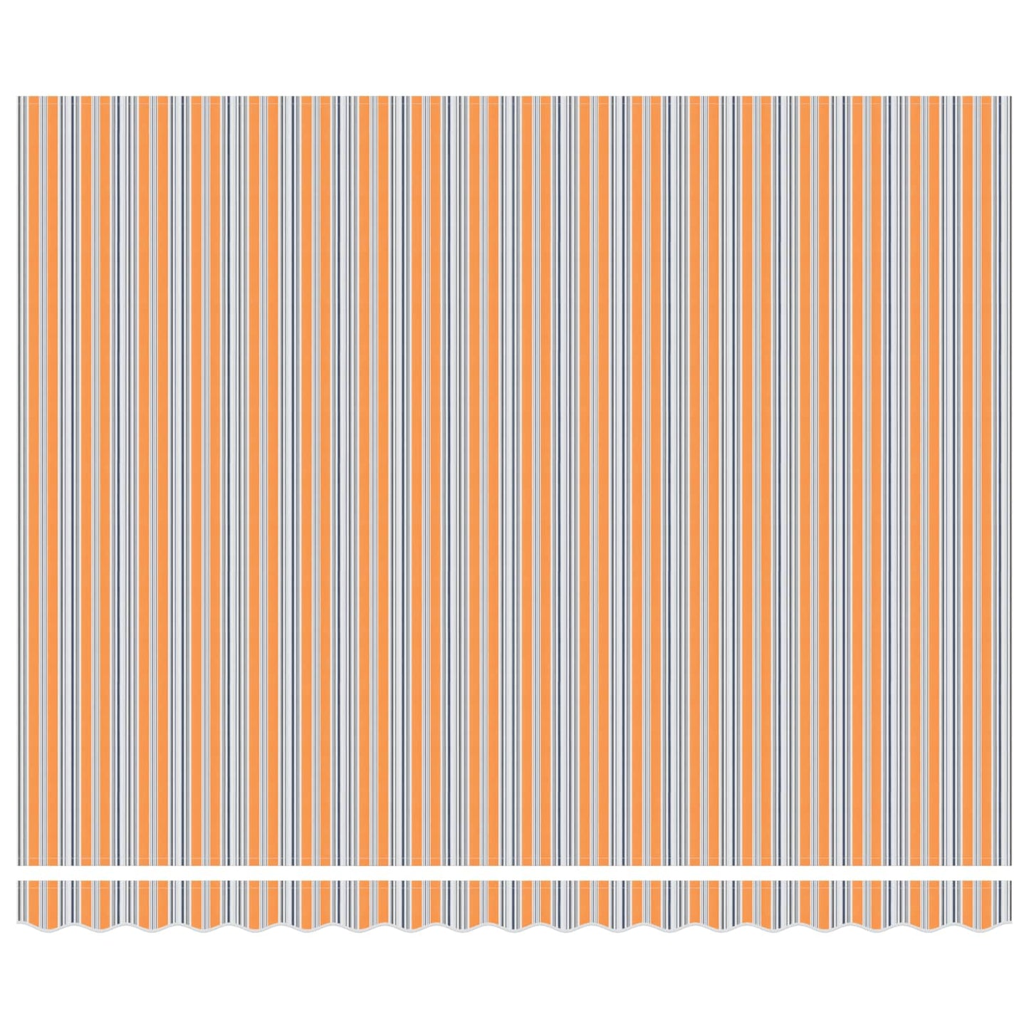 Tenda Retrattile Blu e Arancione 400 × 300 cm