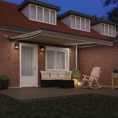 Tenda retrattile Beige 400 × 300 cm Poliestere | homemem39