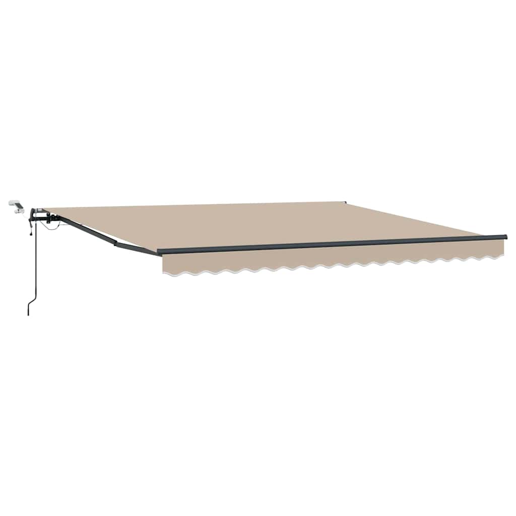 Tenda retrattile Beige 400 × 300 cm Poliestere | homemem39