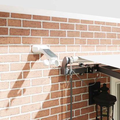 Tenda Retrattile con Bianco 400 × 300 cm Tessuto - homemem39