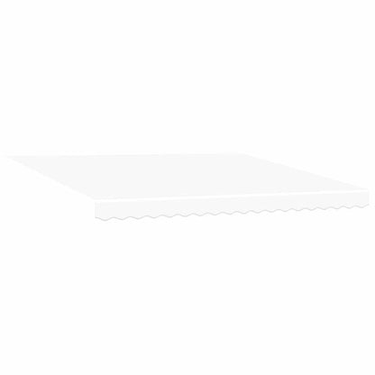 Tenda retrattile Bianco 400 × 300 cm Poliestere e Metallo | homemem39