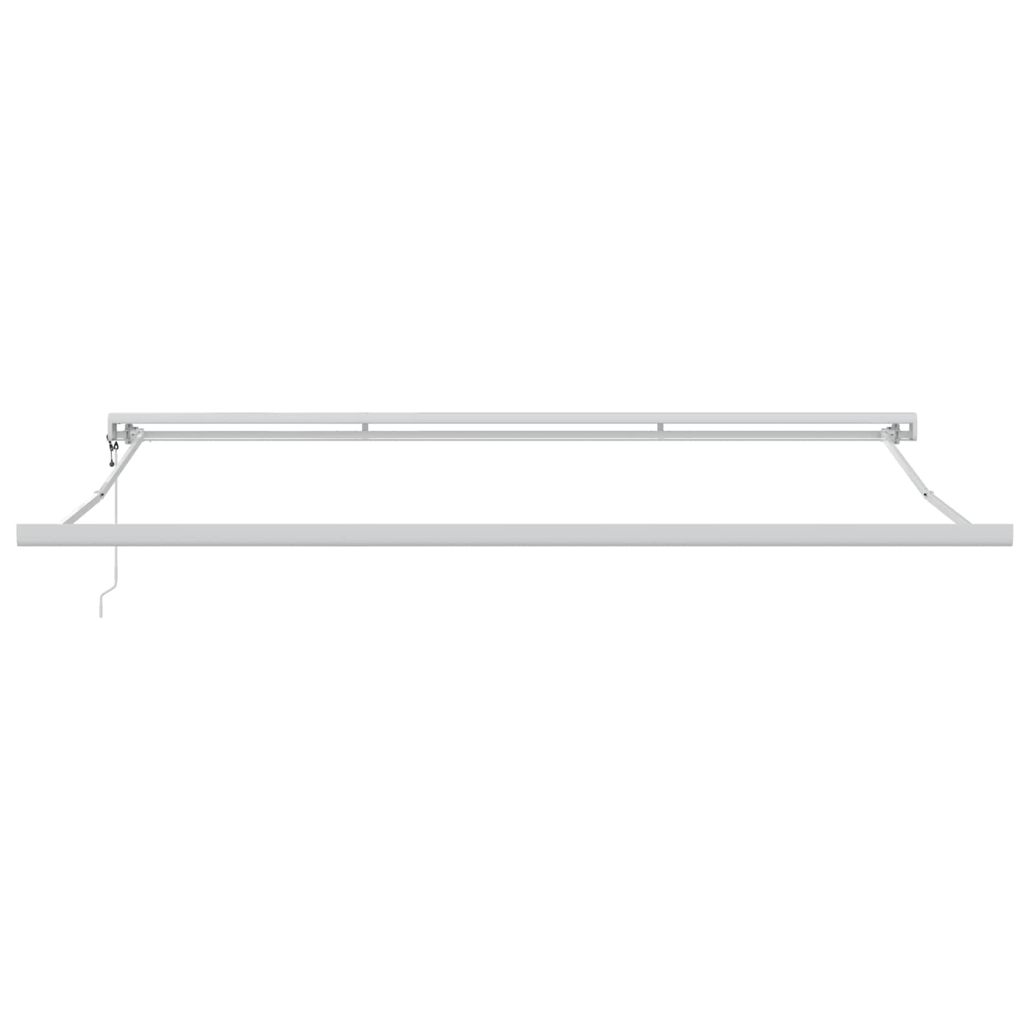 Tenda retrattile Bianco 400 × 300 cm Tessuto e Metallo | homemem39