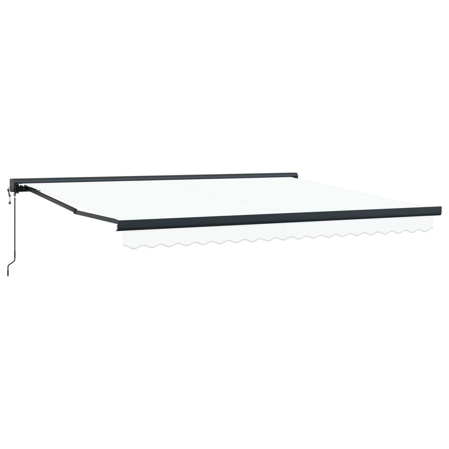 Tenda da Sole Bianco 400 x 300 x 165 cm Poliestere e Alluminio