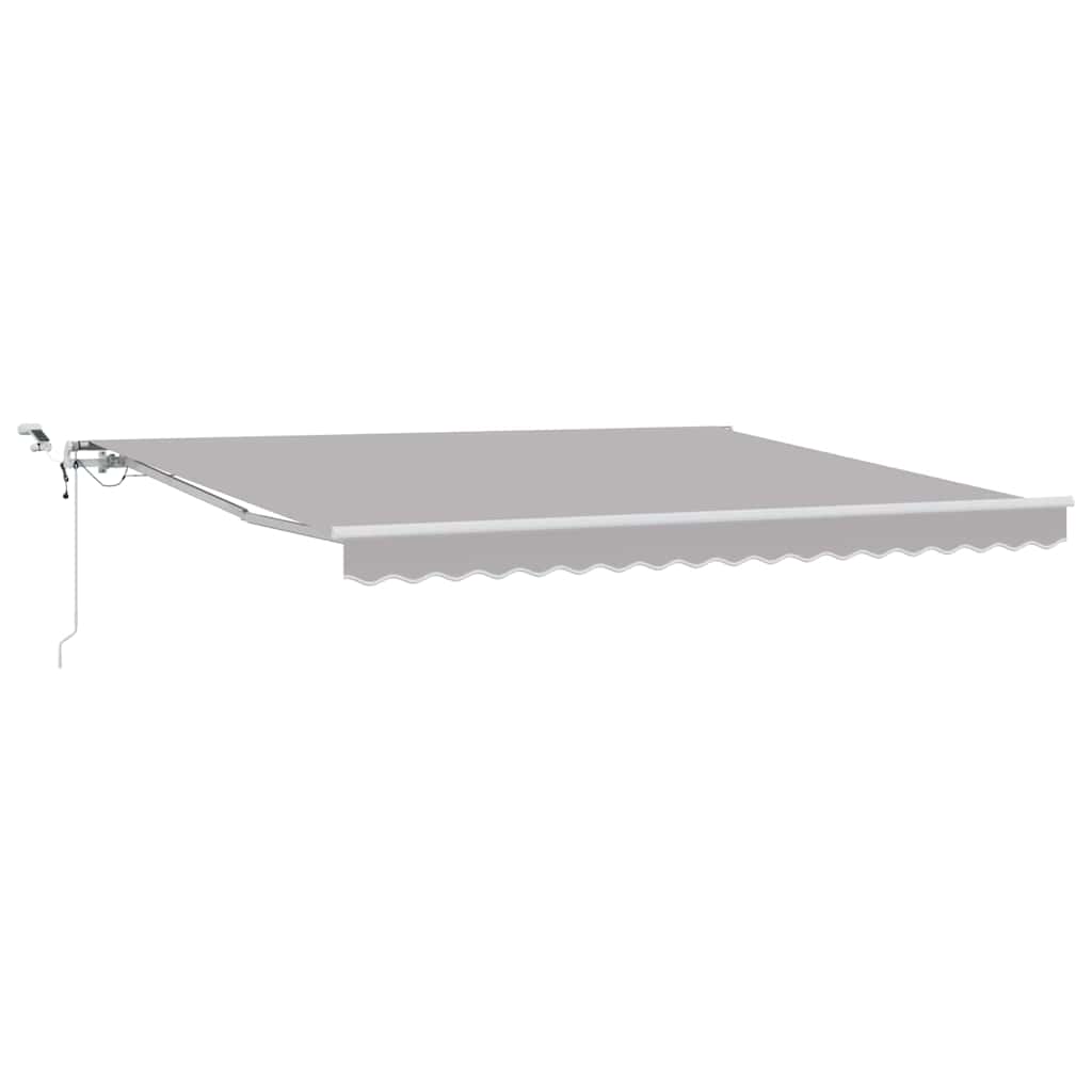 Tenda retrattile Grigio Chiaro 400 × 300 cm Poliestere | homemem39