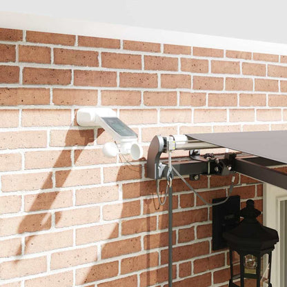 Tenda Retrattile con Grigio chiaro 400 × 300 cm Tessuto - homemem39