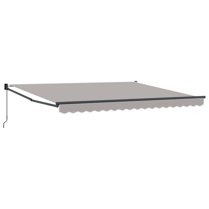 Tenda retrattile Grigio Chiaro 400 × 300 cm | homemem39