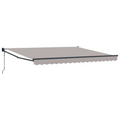 Tenda retrattile Grigio Chiaro 400 × 300 cm | homemem39