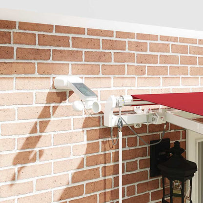 Tenda retrattile Rosso 400 × 300 cm Poliestere | homemem39