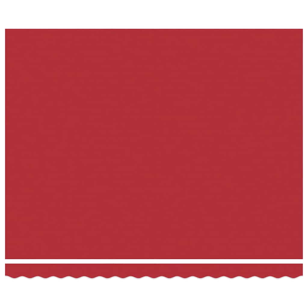 Tenda retrattile Rosso 400 × 300 cm Poliestere e Metallo | homemem39