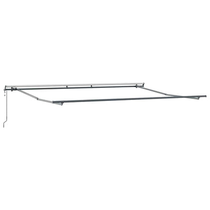 Tenda retrattile Verde e Bianco 400 × 300 cm | homemem39