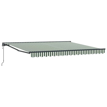 Struttura della tenda Verde e Bianco 400 × 300 cm | homemem39
