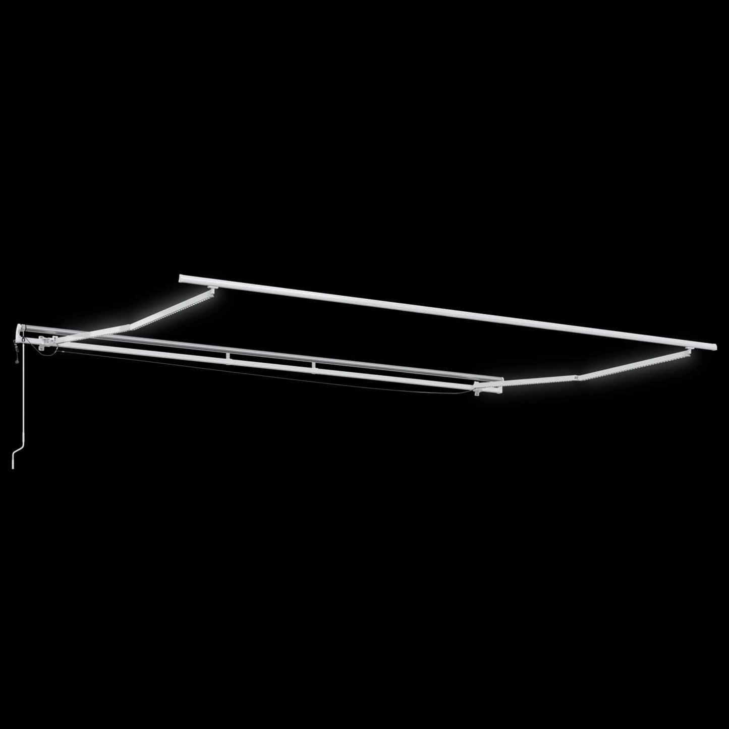 Tenda retrattile Giallo e Arancione 400 × 350 cm Poliestere | homemem39