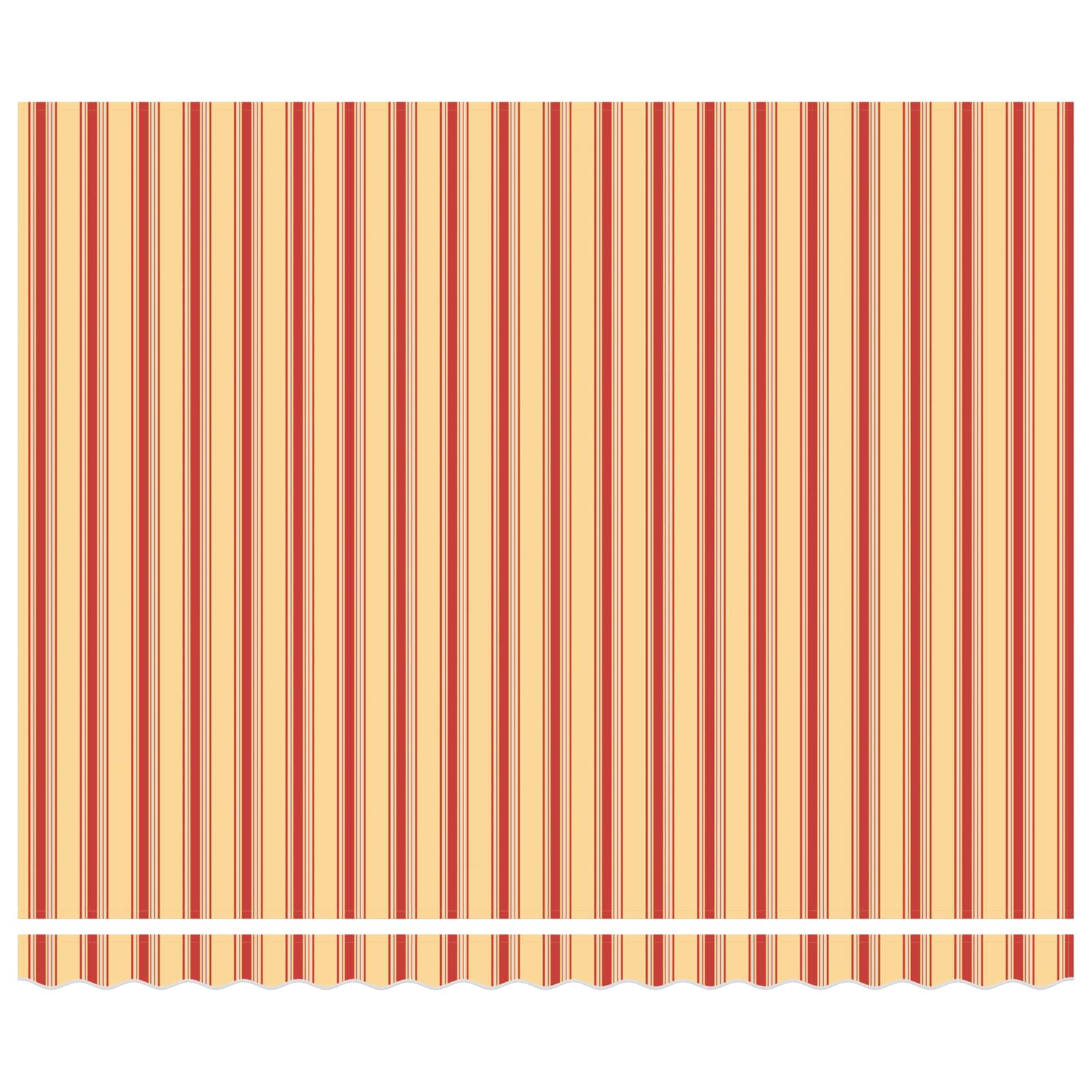 Tenda retrattile Giallo e Arancione 400 × 350 cm Poliestere | homemem39