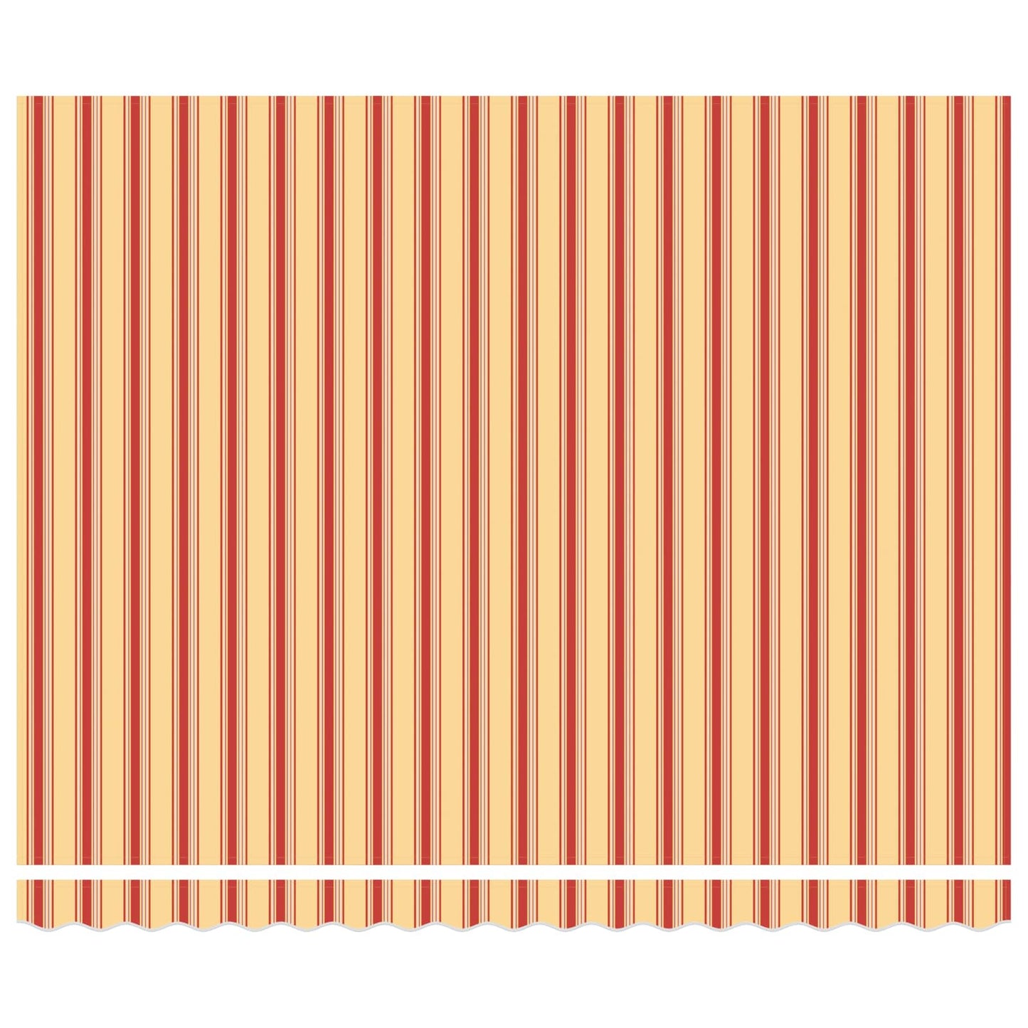 Tenda retrattile Giallo e Arancione 400 × 350 cm | homemem39