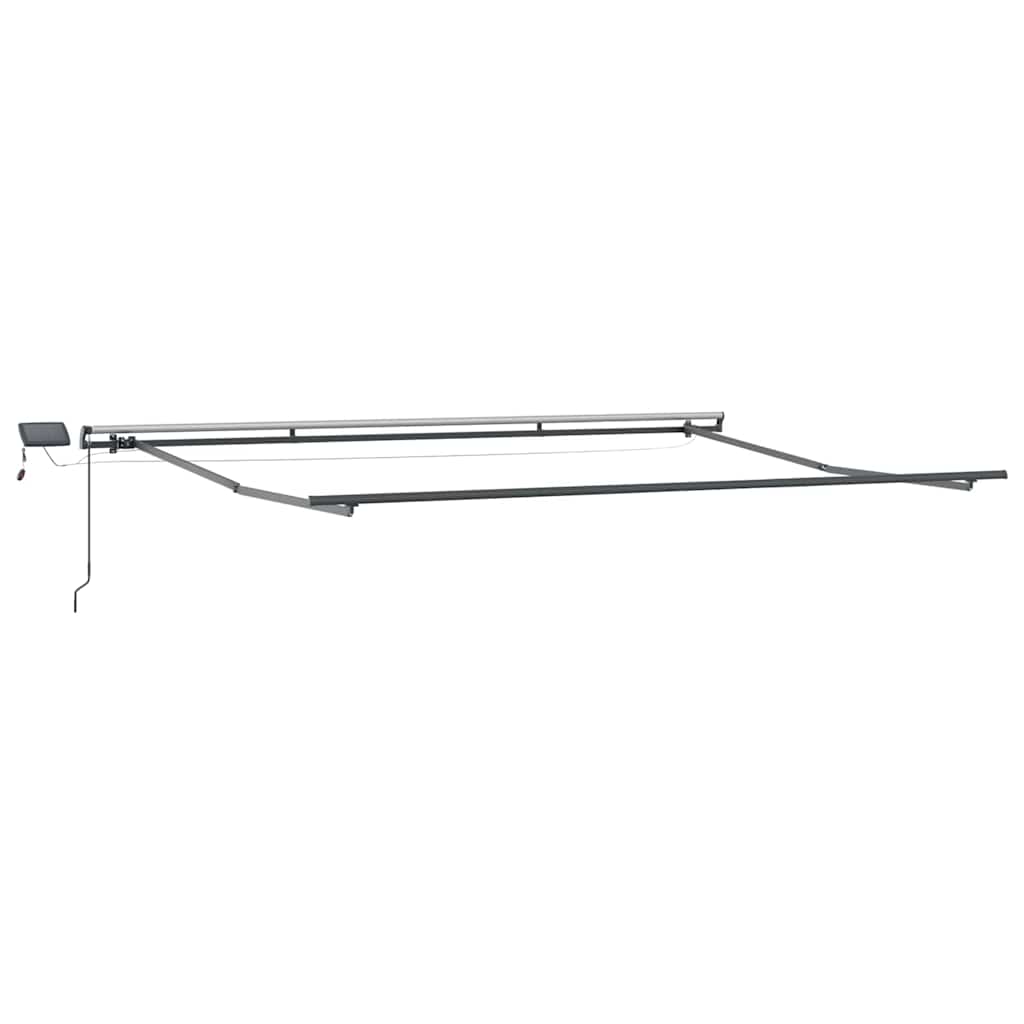 Tenda retrattile Rosso e Bianco 400 × 350 cm | homemem39